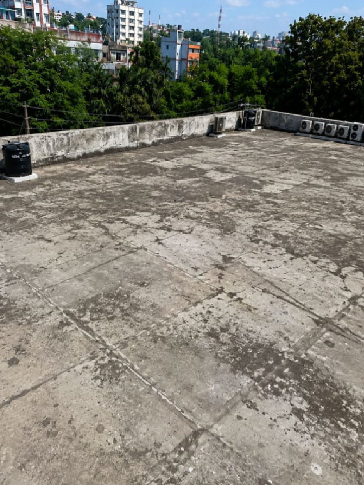 Waterproofing Before